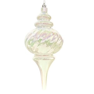 Iridescent Candy Finial Ornament