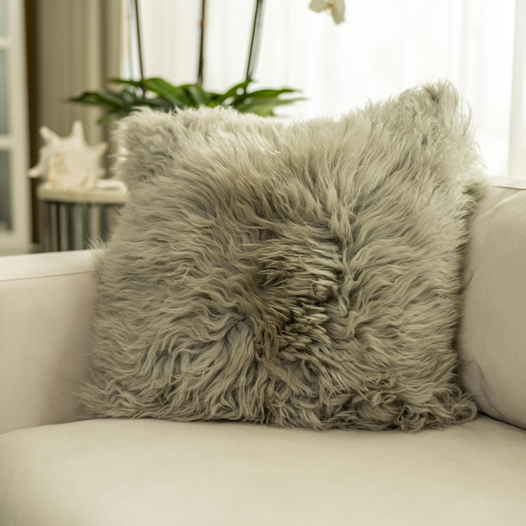 Fur pillows hot sale