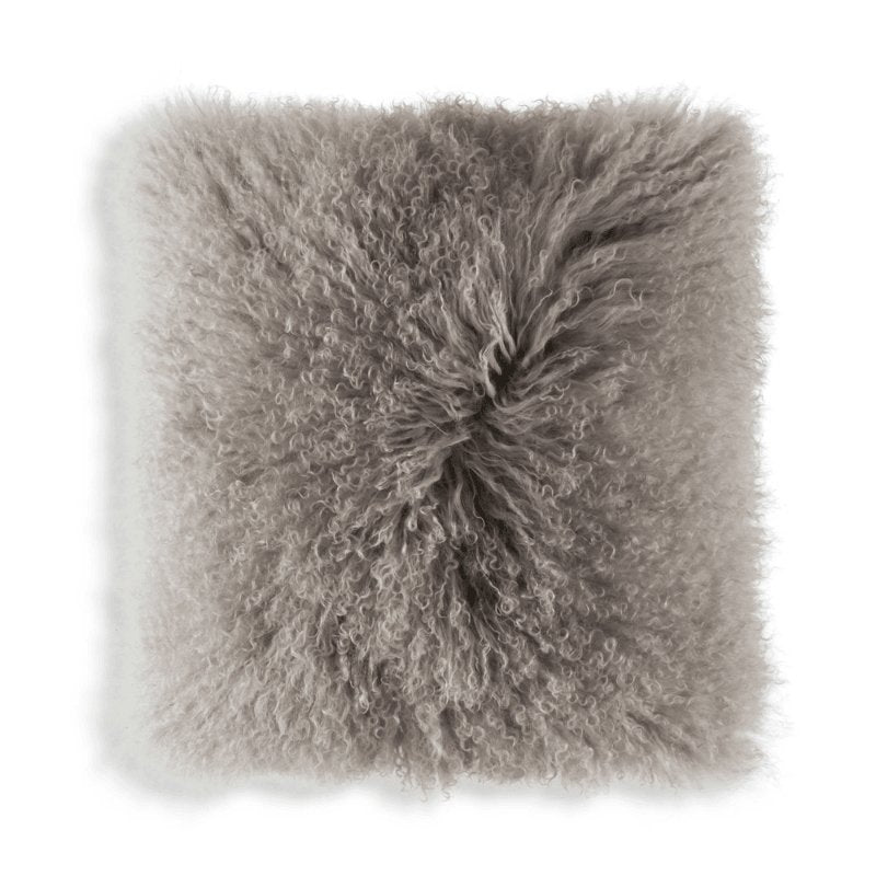 Katina Fur Pillow - Grey