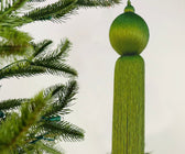 Large Lime Green Tassel Ornament - Set of 4 - ironyhome