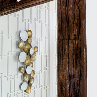 Large Mixed Metal Wall Art - ironyhome