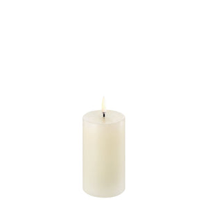 LED pillar candles Ivory - ironyhome
