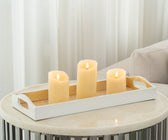 LED Wax Candles with Flame - ironyhome