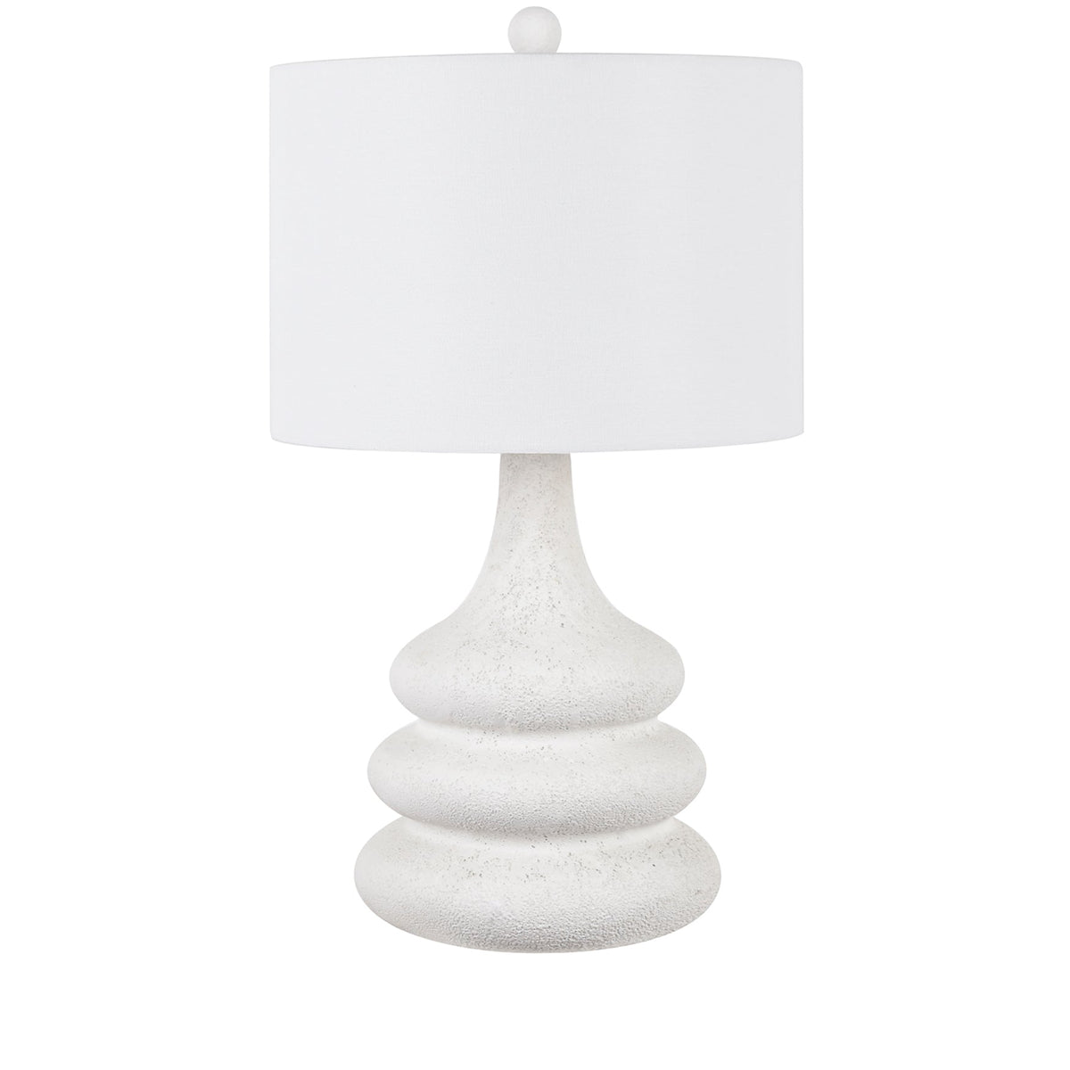 Ledger Triple Stacked Ceramic Table Lamp