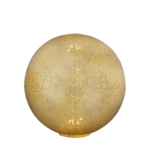Luminous Gold LED Mercury Ball Table Top - ironyhome