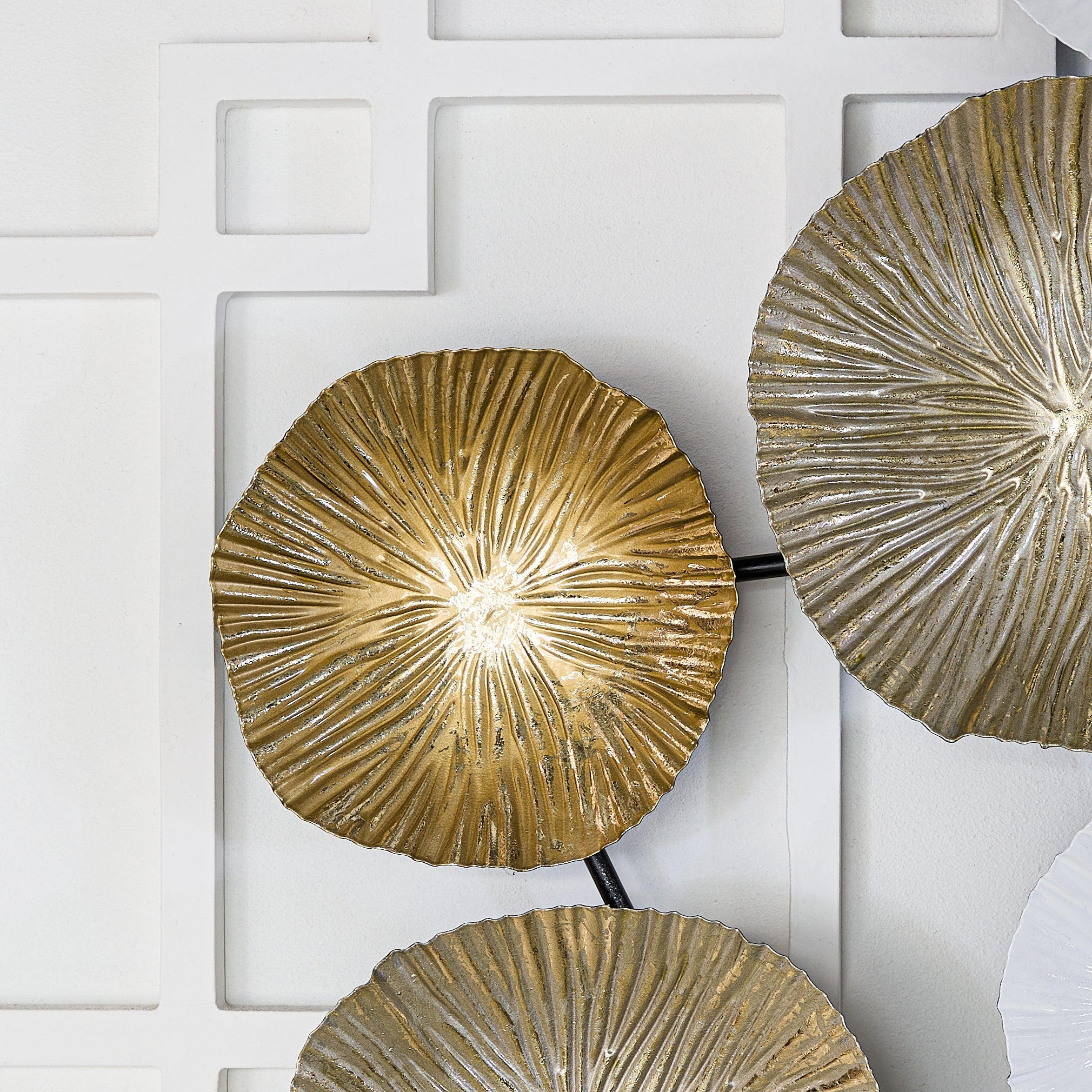 Medium Mixed Metal Wall Art - ironyhome