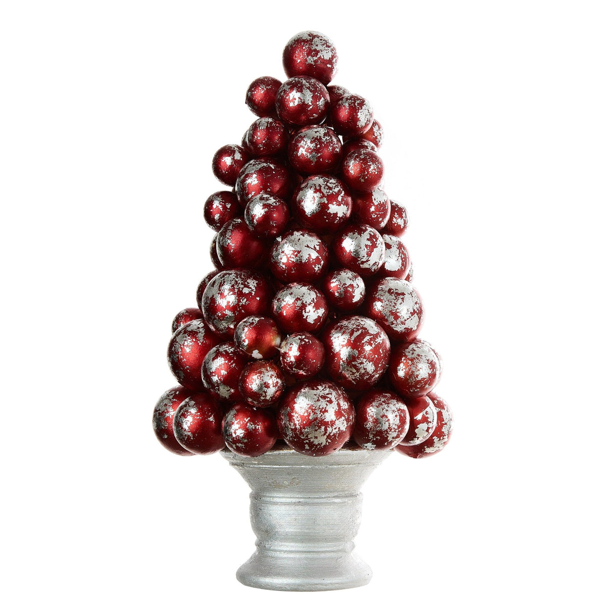 Metallic Red Bauble Tabletop