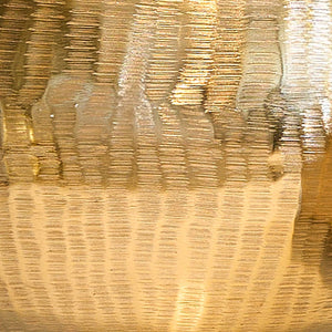 Midas Chiseled Gold Vase