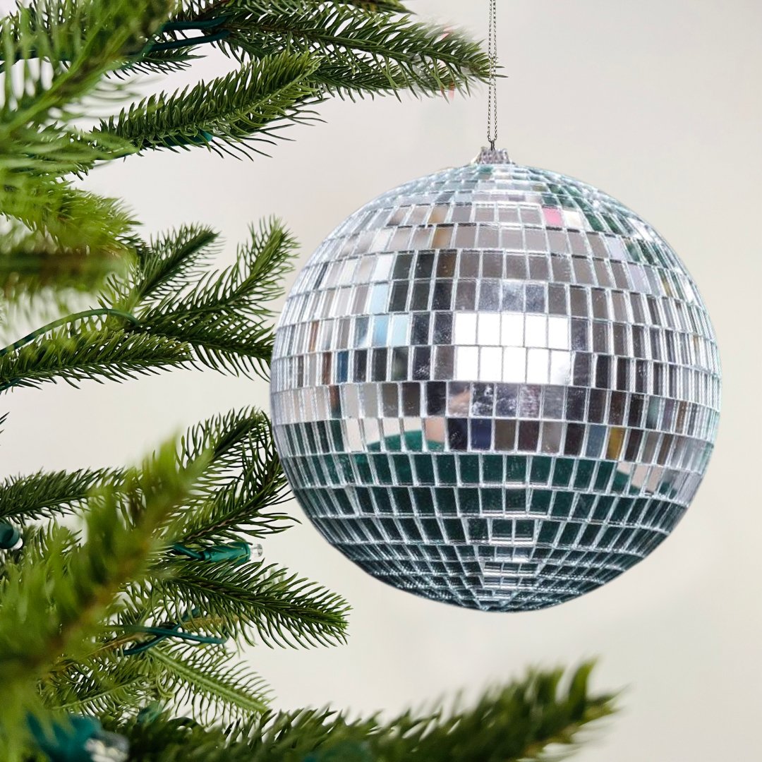 Mirror Festive Ball Ornament