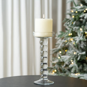 Modern Crystal Glass Candle Holder - ironyhome
