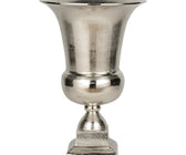 Natural Antique Finish Silver Flower Vase - ironyhome