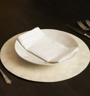 Natural Capiz Shell Placemat - Set of 4 - ironyhome