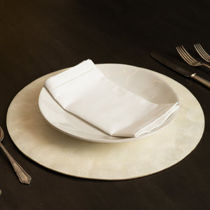 Natural Capiz Shell Placemat - Set of 4