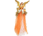 Nina Flying Angel Ornament - Copper - ironyhome