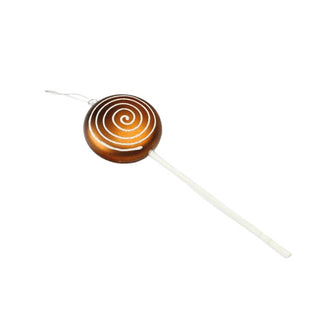 Orange Lollipop Ornament - Set of 6 - ironyhome