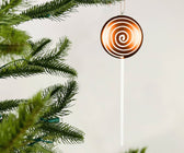 Orange Lollipop Ornament - Set of 6 - ironyhome