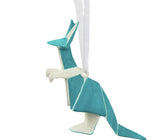 Origami Kangaroo Ornament - Set of 6 - ironyhome