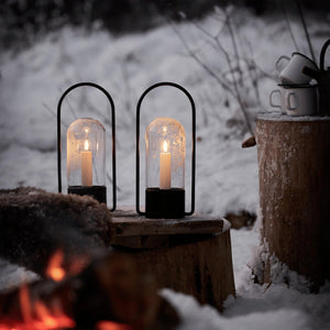 Outdoor Lantern set with holder & remote control