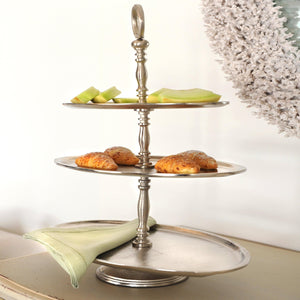 Oval Three Tier Cake Stand