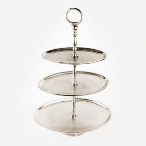 Oval Three Tier Cake Stand