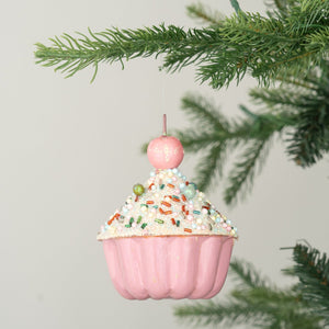 Pink Cupcake Ornament