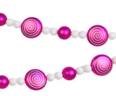 Pink Lolly Candy Festive Garland - ironyhome