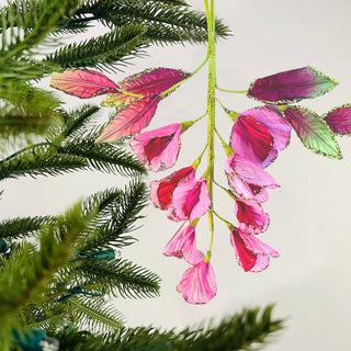 Pink Wisteria Ornament / Pick - Set of 6 - ironyhome