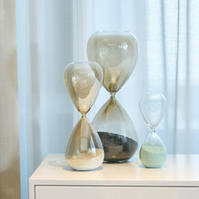 Poseidon Hourglass with Teal Sand - ironyhome