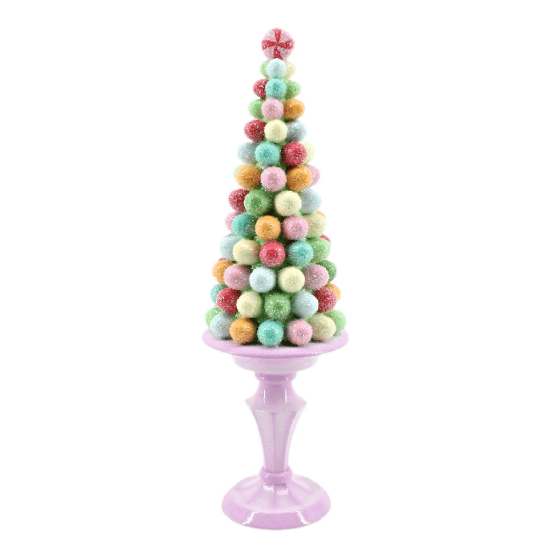 Potted Festive Candy Tree Table Top - ironyhome