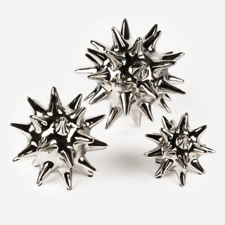 Pottery Orb Silver - ironyhome