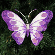 Purple butterfly with Cullets & Sequins - ironyhome