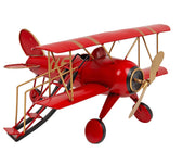 Red Airplane Christmas Decoration - ironyhome