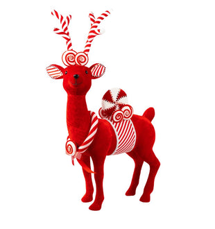 Red Deer Festive Decoration - ironyhome
