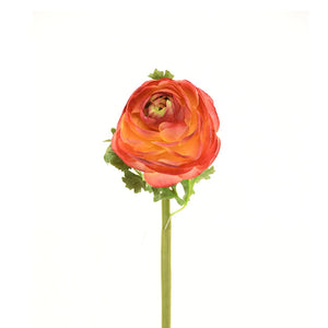 Red Faux Ranunculus