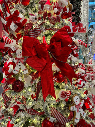 Red Festive Bow with Six Ears - ironyhome