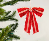 Red Hanging Bowknot Ornament - ironyhome