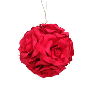 Red Rose Flower Ornament