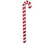 Red & White Glitter Red Christmas Candy Cane - ironyhome