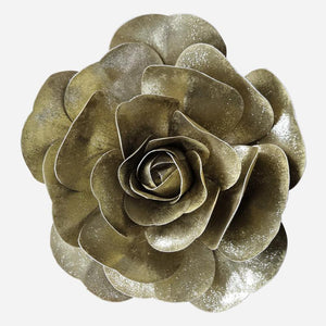 Rose Flower Head Gold