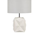 Ryker Faceted Cast Table Lamp - ironyhome