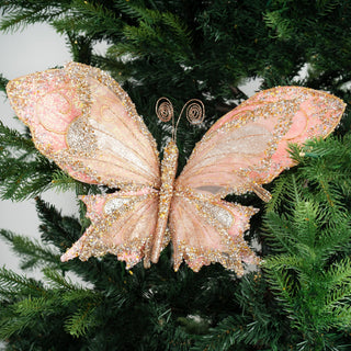 Sahara Midnight Butterfly Clip-on Ornament - Set of 4 - ironyhome
