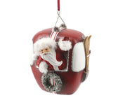 Santa Claus on Telpher Festive Ornament - ironyhome
