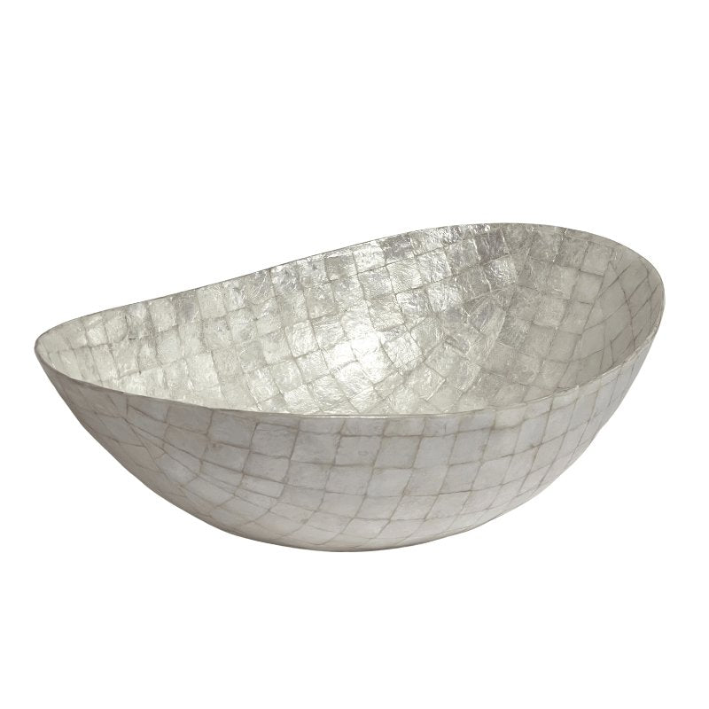 Seashell Symphony Boat Bowl - Natural