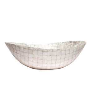 Seashell Symphony Boat Bowl - Natural