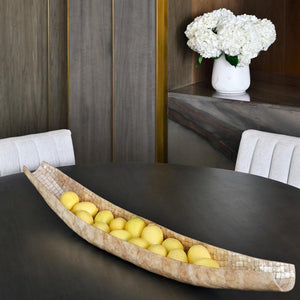 Seashell Symphony Elongated Mosaic Tray