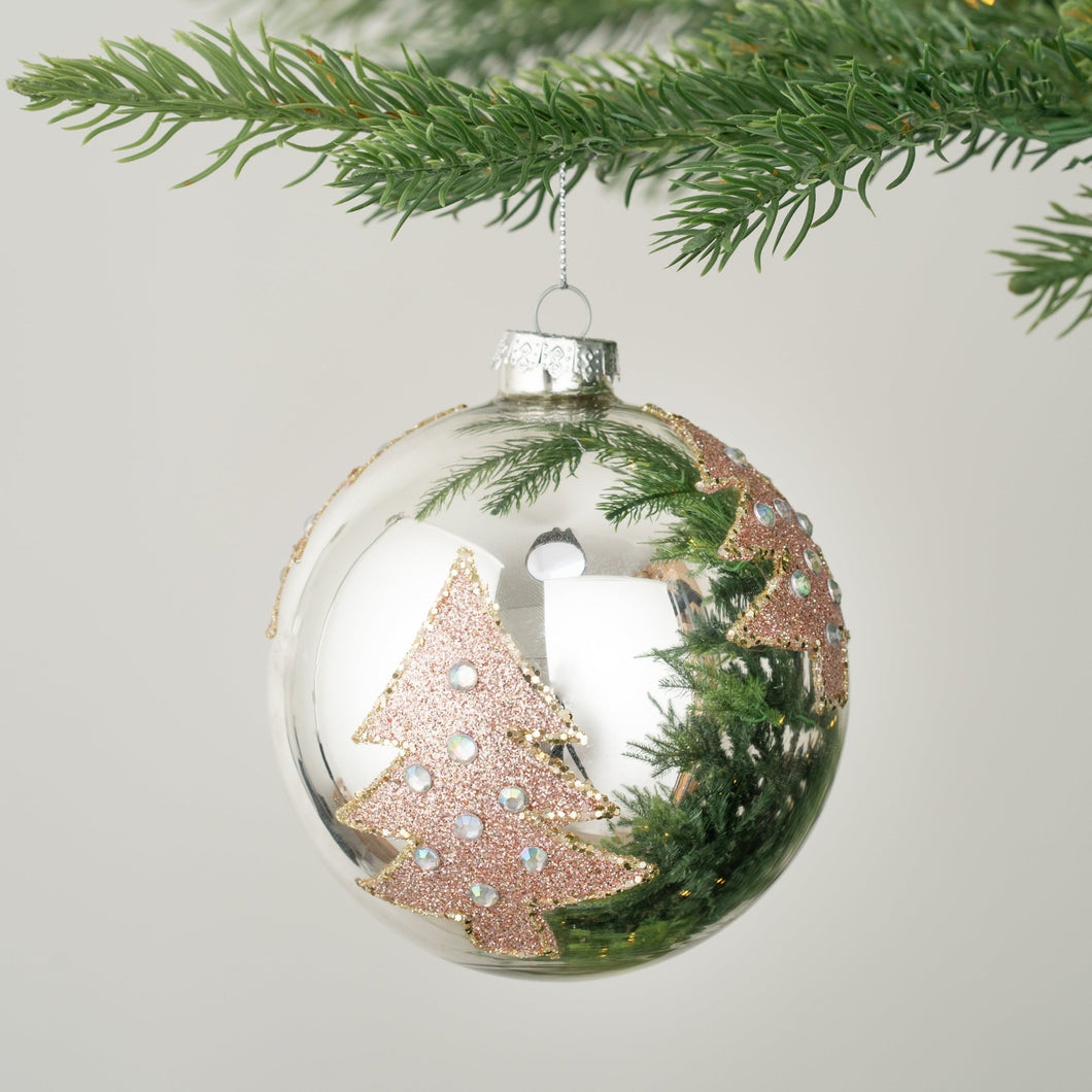 Silver Ball Ornament - Set of 6 - ironyhome