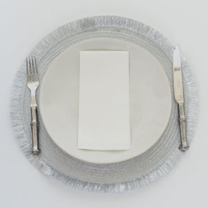 Silver Bohemia Jute Placemat - Set of 4