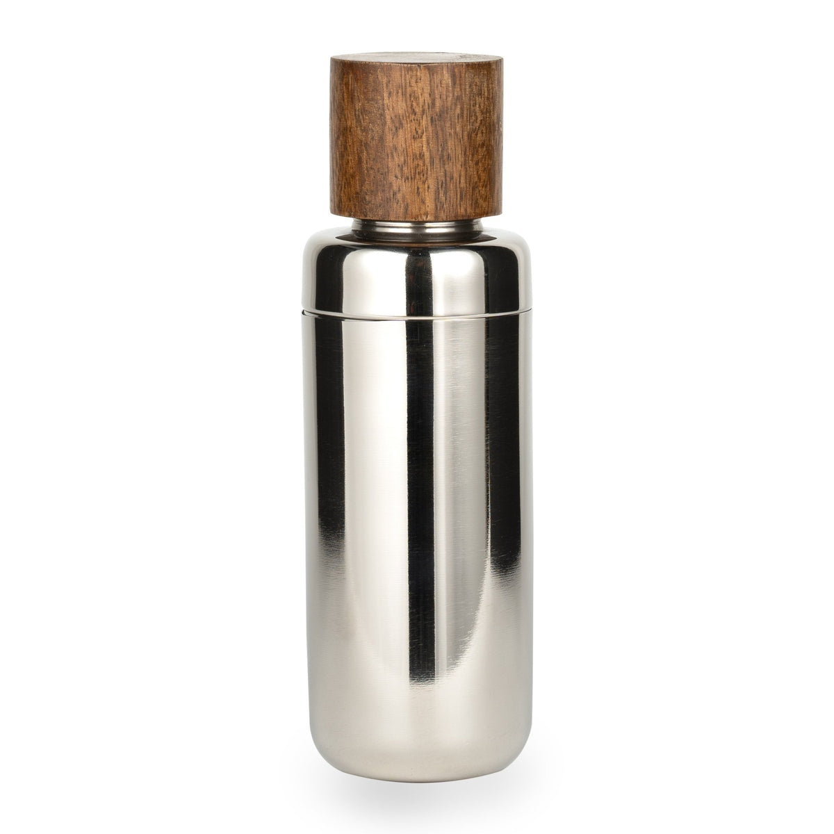 Cocktail Shaker with Wooden Top