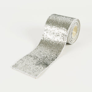 Silver Glitter Ribbon