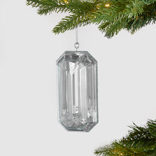 Silver Jewel Ornament Set - Set of 4 - ironyhome